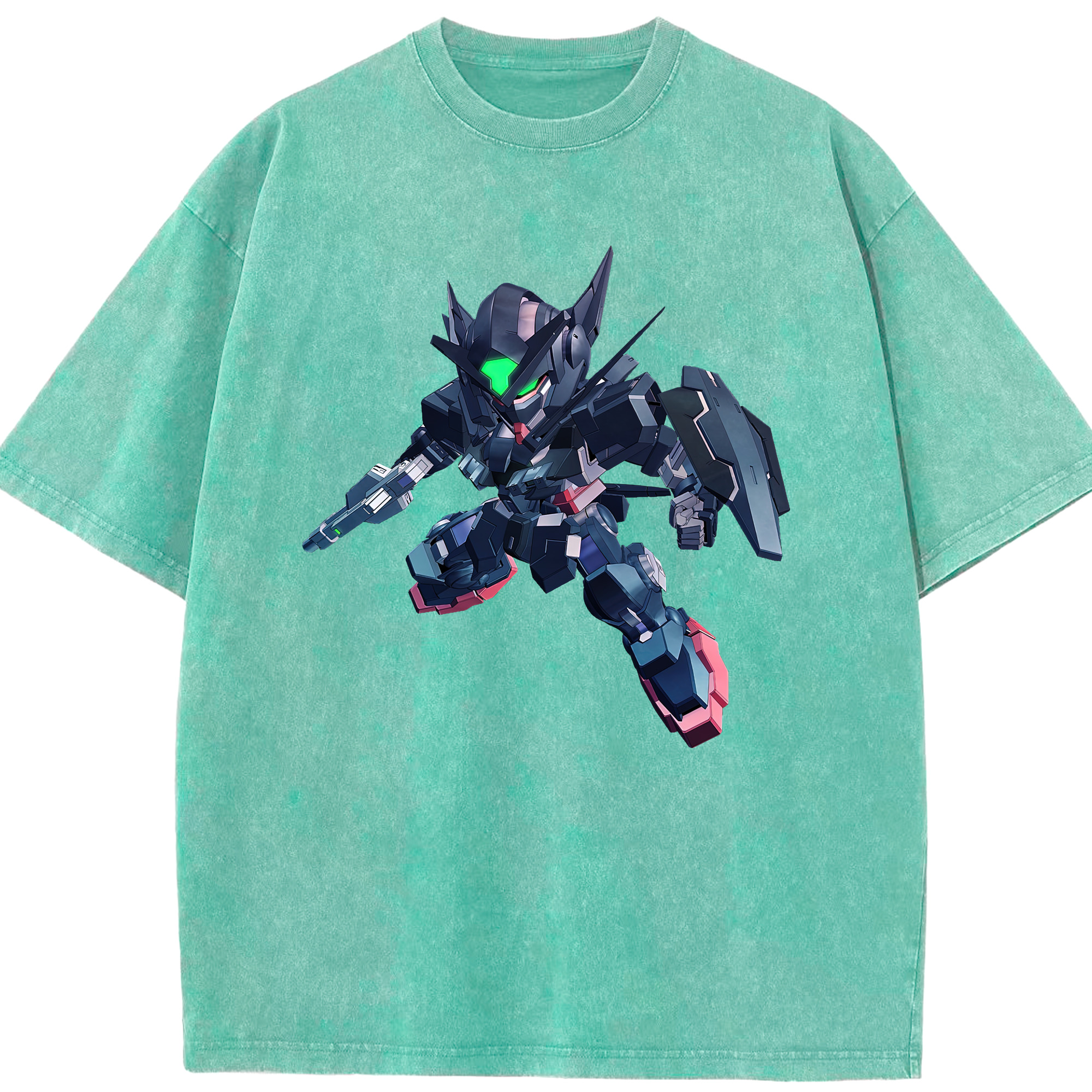 （画像用） 機動戦士ガンダム Mobile Suit Gundam 綿100% ヴィンテージ風 半袖Tシャツ（フロントプリント）